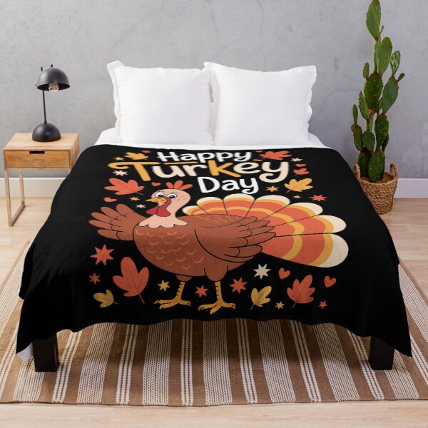 Item preview, Happy Turkey Day Cute Thanksgiving designed and sold by Sea4Adventures.