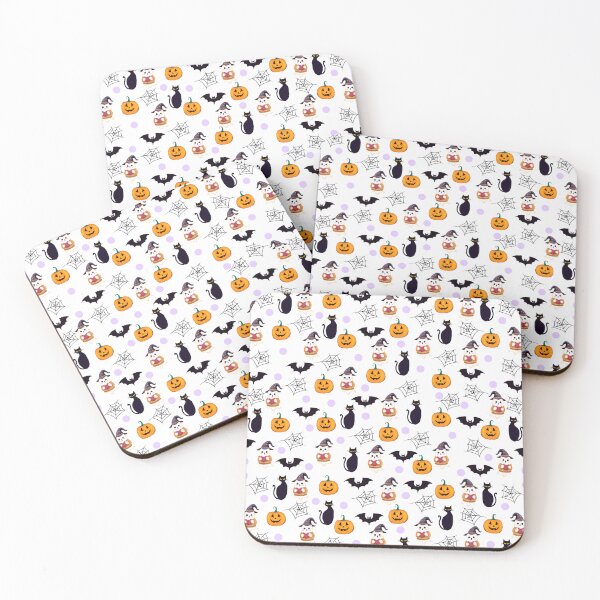 Item preview, Spooky Cute Pattern designed and sold by Dreamy Ocean Art.