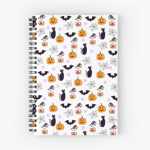 Item preview, Spooky Cute Pattern designed and sold by Dreamy Ocean Art.