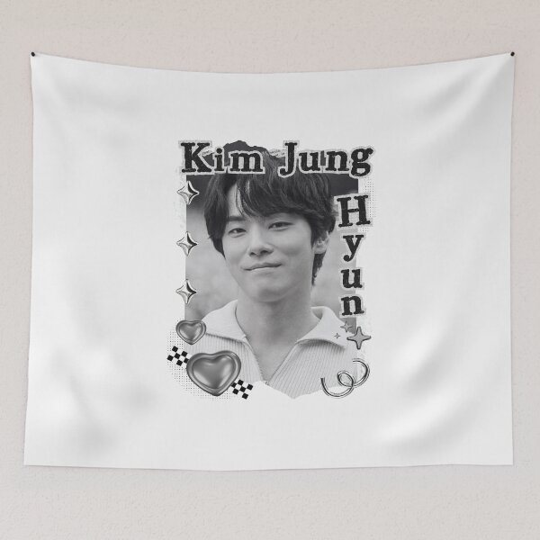 Item preview, Kim Jung-hyun (김정현) Korean Actor Kdrama Black and White Collage Digital Art Portrait designed and sold by AJUNICE STUDIO.