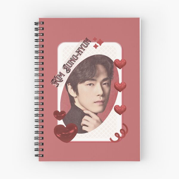 Item preview, Kim Jung-hyun (김정현) Korean Actor Kdrama Card Red Aesthetic Collage Design designed and sold by AJUNICE STUDIO.