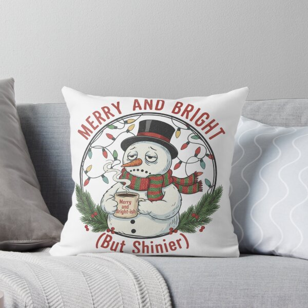 Item preview,  Sleepy Snowman Merry and Bright-ish designed and sold by Silent Watch Threads..