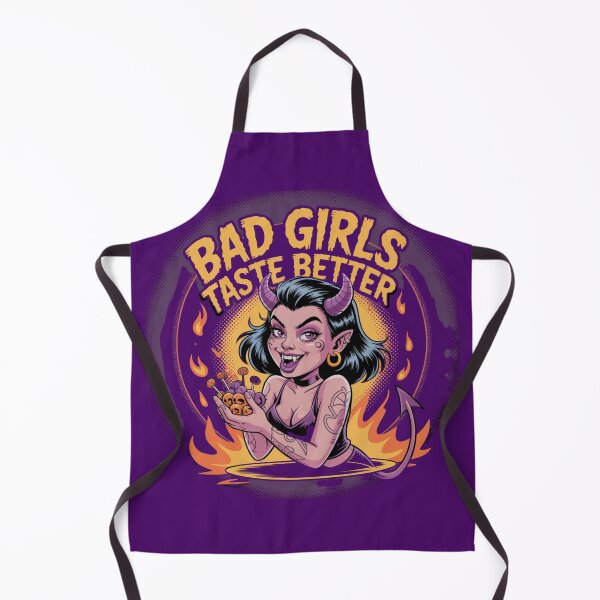 Item preview, Sexy Bad Girls Taste Better Comic Style Illustration designed and sold by RDRdesign.
