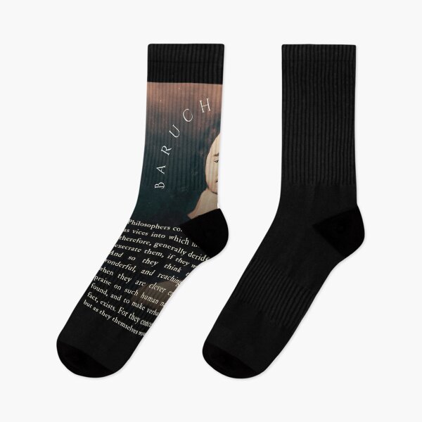 Item preview, Baruch Spinoza Quote Philosophers Conceive Of The Passions Which Harass Us As Vices Into Which Men Fall By Their Own Fault And Therefore Generally Deride designed and sold by DuckworthSixta.