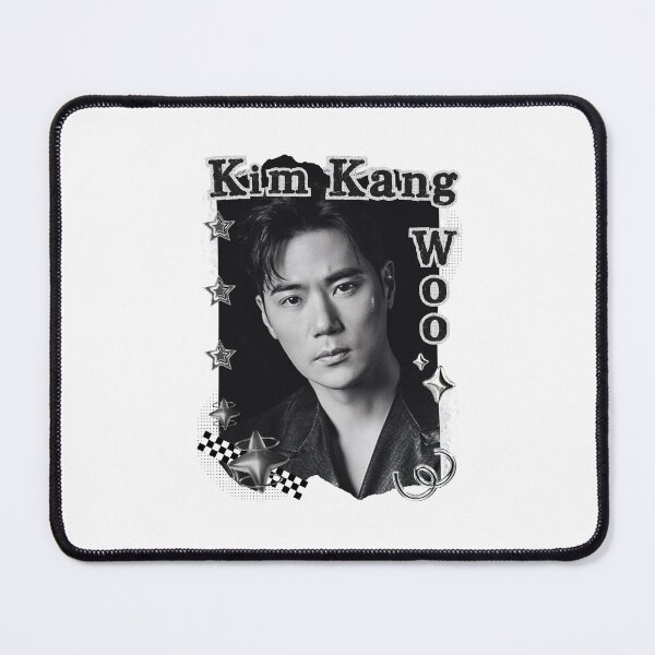 Item preview, Kim Kang-woo (김강우) Korean Actor Kdrama Black and White Collage Digital Art Portrait designed and sold by AJUNICE STUDIO.