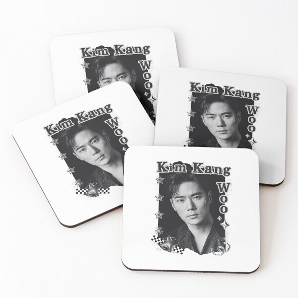 Item preview, Kim Kang-woo (김강우) Actor coreano Kdrama Blanco y negro Collage Arte digital Retrato designed and sold by AJUNICE STUDIO.