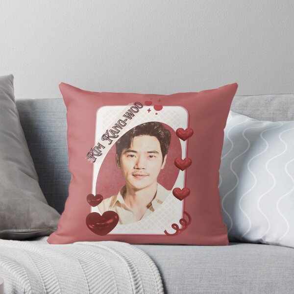 Item preview, Kim Kang-woo (김강우) Korean Actor Kdrama Card Red Aesthetic Collage Design designed and sold by AJUNICE STUDIO.
