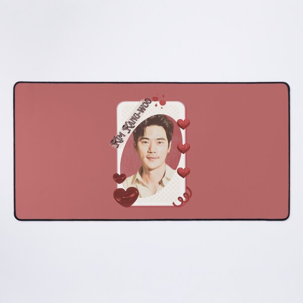 Item preview, Kim Kang-woo (김강우) Korean Actor Kdrama Card Red Aesthetic Collage Design designed and sold by AJUNICE STUDIO.