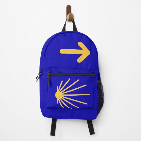 Item preview, Camino de Santiago Scallop Shell Yellow Arrow designed and sold by bcpilgrim.