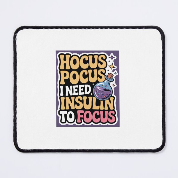Item preview, HOCUS POCUS I NEED INSULIN TO FOCUS T-SHIRT HALLOWEEN T-SHIRT designed and sold by Monrue66 .