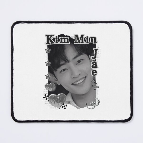 Item preview, Kim Min-jae (김민재) Korean Actor Kdrama Black and White Collage Digital Art Portrait designed and sold by AJUNICE STUDIO.