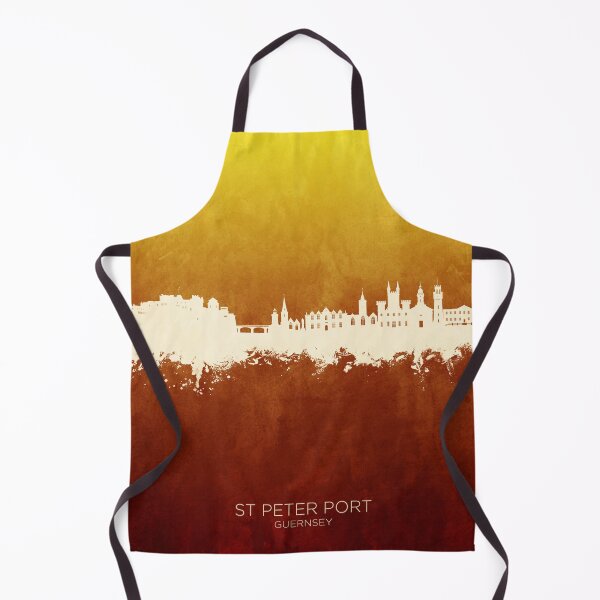 Item preview, St Peter Port Guernsey Channel Islands Skyline designed and sold by ArtPrints.