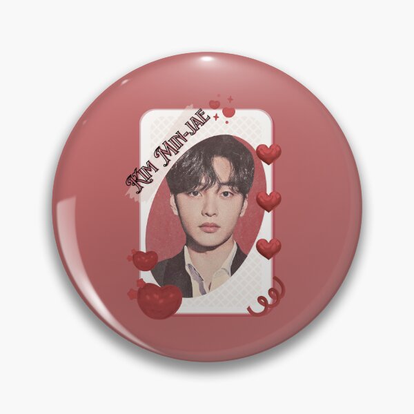 Item preview, Kim Min-jae (김민재) Korean Actor Kdrama Card Red Aesthetic Collage Design designed and sold by AJUNICE STUDIO.