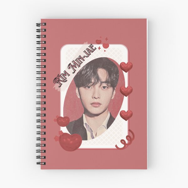 Item preview, Kim Min-jae (김민재) Korean Actor Kdrama Card Red Aesthetic Collage Design designed and sold by AJUNICE STUDIO.