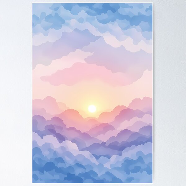 Item preview, Soft Gradient,  colorful, Cloud,  Stylize, Repeated Texture Pattern (image size 8320x12480) designed and sold by Digital-Davinci.