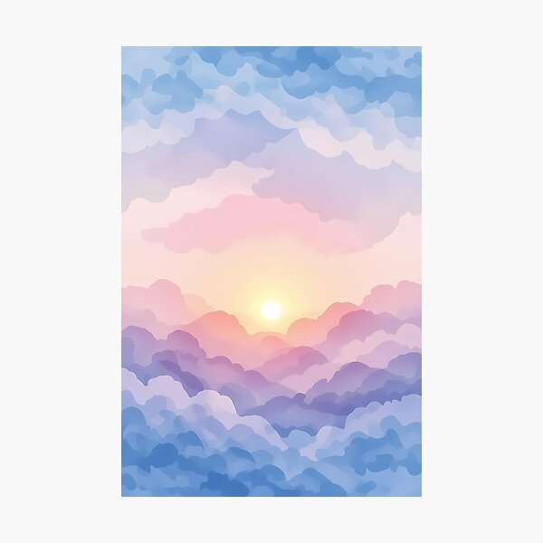 Item preview, Soft Gradient,  colorful, Cloud,  Stylize, Repeated Texture Pattern (image size 8320x12480) designed and sold by Digital-Davinci.