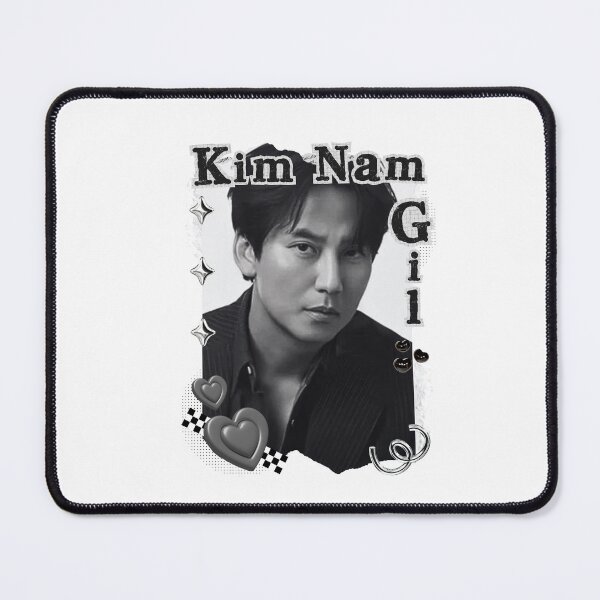 Item preview, Kim Nam-gil (김남길) Korean Actor Kdrama Black and White Collage Digital Art Portrait designed and sold by AJUNICE STUDIO.