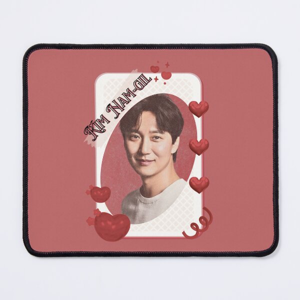 Item preview, Kim Nam-gil (김남길) Korean Actor Kdrama Card Red Aesthetic Collage Design designed and sold by AJUNICE STUDIO.