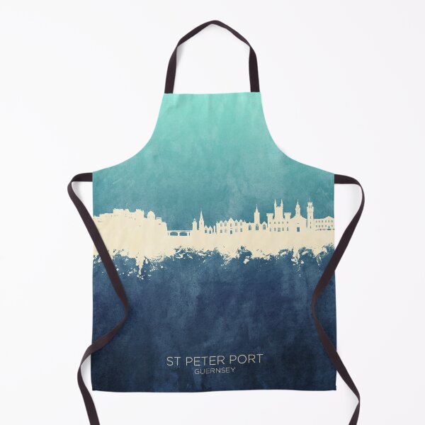 Item preview, St Peter Port Guernsey Channel Islands Skyline designed and sold by ArtPrints.