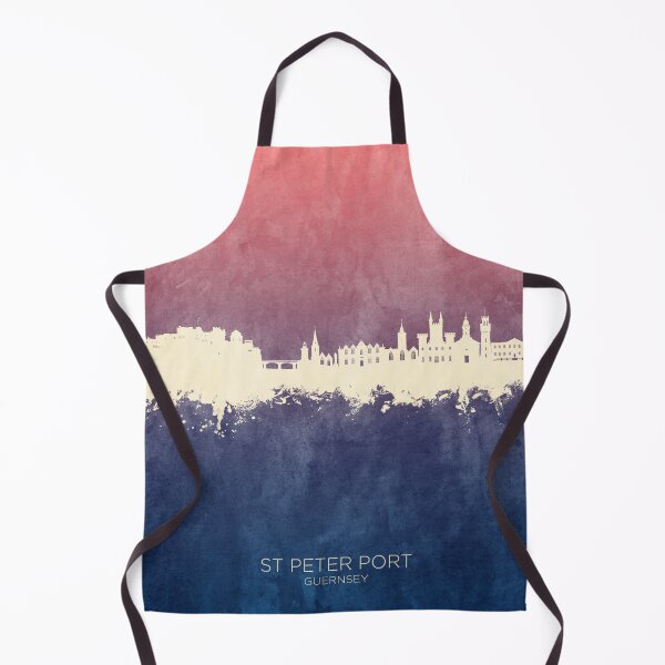 Item preview, St Peter Port Guernsey Channel Islands Skyline designed and sold by ArtPrints.
