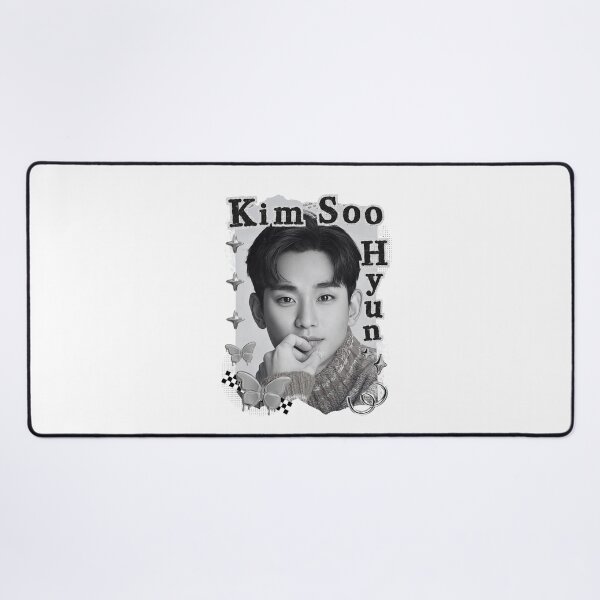 Item preview, Kim Soo-hyun (김수현) Korean Actor Kdrama Black and White Collage Digital Art Portrait designed and sold by AJUNICE STUDIO.