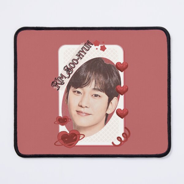 Item preview, Kim Soo-hyun (김수현) Korean Actor Kdrama Card Red Aesthetic Collage Design designed and sold by AJUNICE STUDIO.