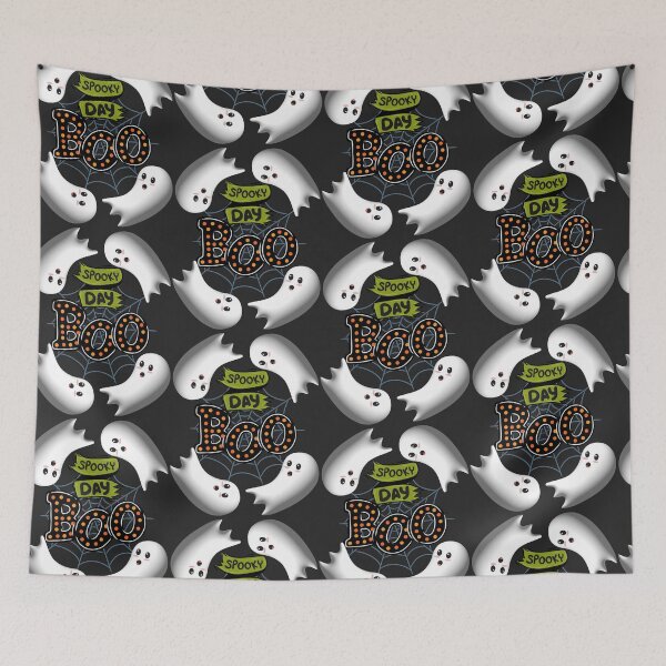 Item preview, Spooky Day Boo Crew - Cute Halloween Ghosts designed and sold by Zakshop3.