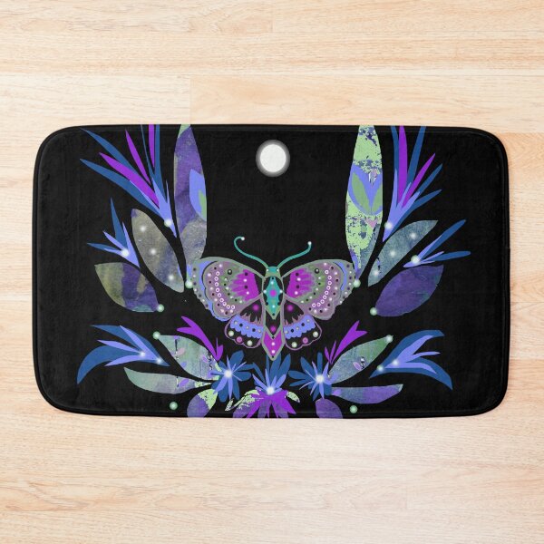 Item preview, Moth garden, midnight garden, full moon designed and sold by ZjalDesign.
