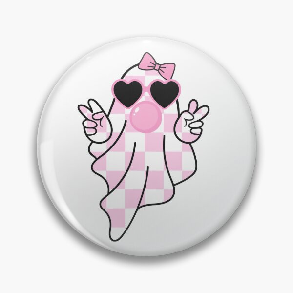 Item preview, Cute Girly Ghost Blowing Bubble designed and sold by SnorkleSupply.