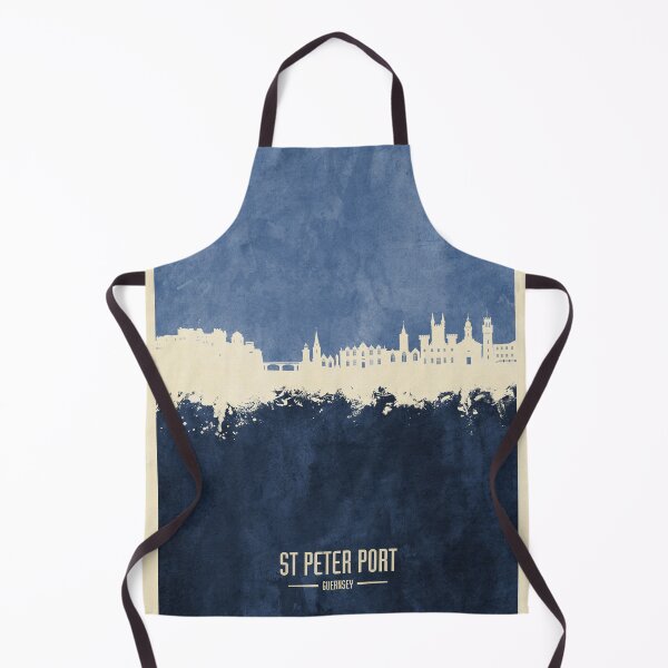 Item preview, St Peter Port Guernsey Channel Islands Skyline designed and sold by ArtPrints.