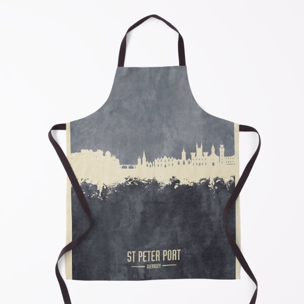 Item preview, St Peter Port Guernsey Channel Islands Skyline designed and sold by ArtPrints.
