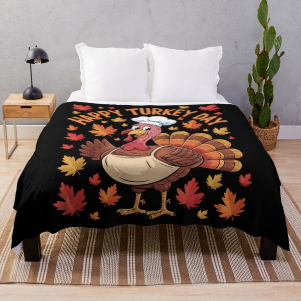 Item preview, Happy Turkey Day Thanksgiving Fall Autumn designed and sold by Sea4Adventures.