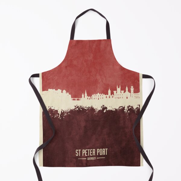 Item preview, St Peter Port Guernsey Channel Islands Skyline designed and sold by ArtPrints.