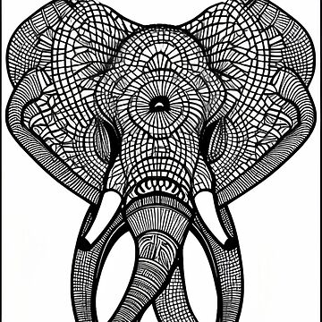Artwork thumbnail, Elephant Stripes by RAISC