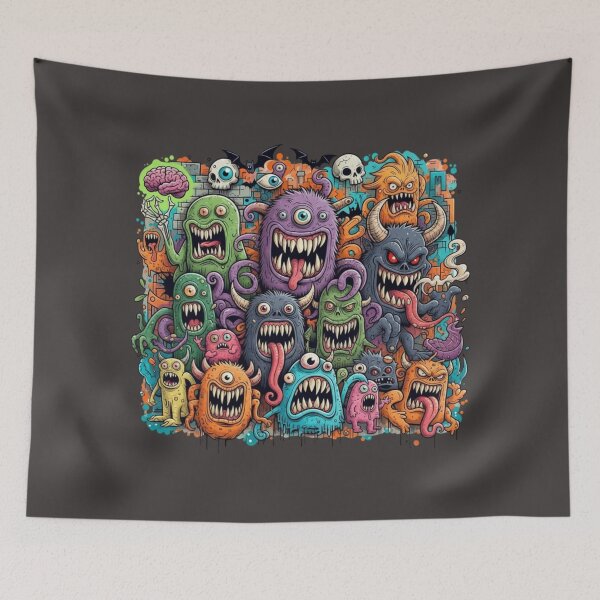 Item preview, Monster Doodle designed and sold by PlengPoomofArts.
