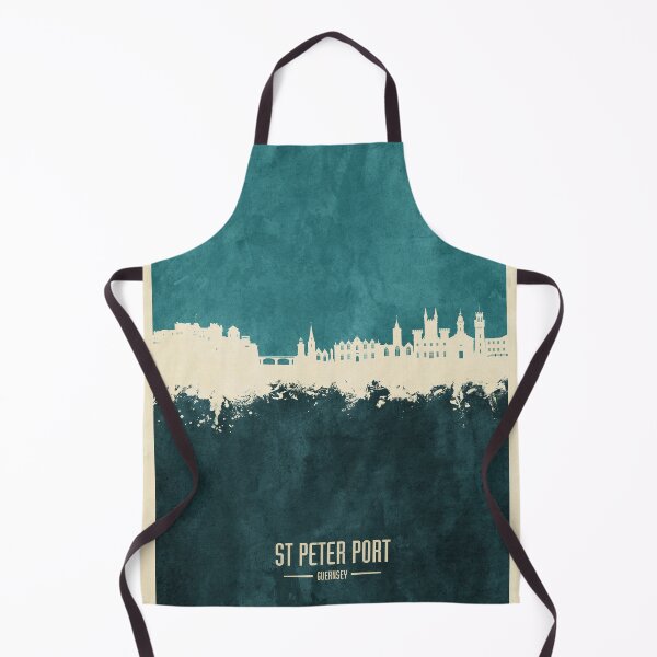 Item preview, St Peter Port Guernsey Channel Islands Skyline designed and sold by ArtPrints.