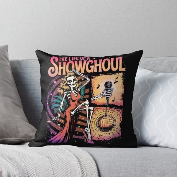 Artikelvorschau, Das Leben eines Showghouls Retro Halloween Show Skeleton Girl entworfen und verkauft von NelsBla.