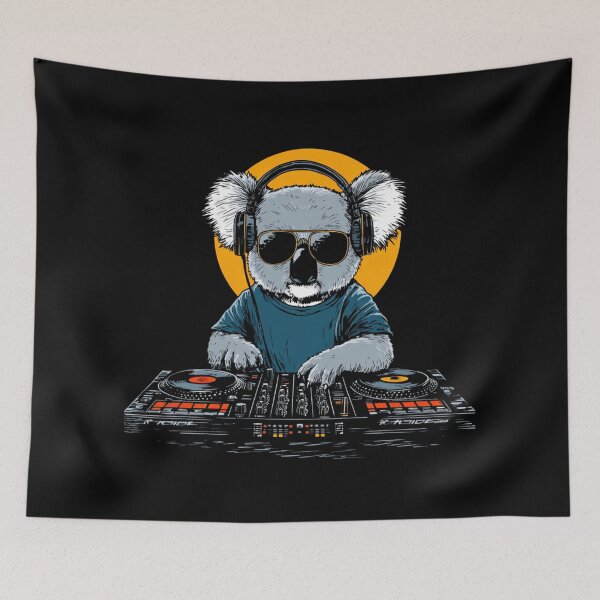 Item preview, Koala DJ designed and sold by StudioRedKoala.