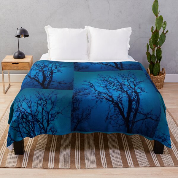 Item preview, Weeping Tree - Abstract Glass Art in Blue designed and sold by WD-Artist.