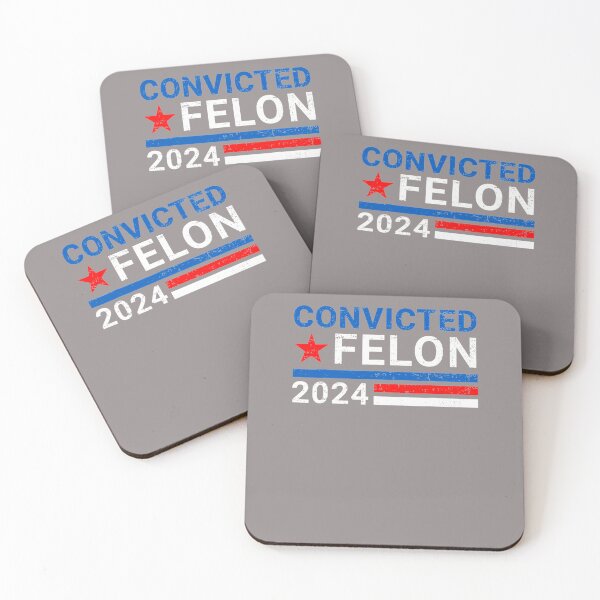 Item preview, I'M-VOTING-FOR-THE-CONVICTED-FELON-TRUMP-2024-T-SHIRT designed and sold by ChristosFink.