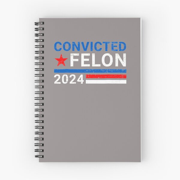 Item preview, I'M-VOTING-FOR-THE-CONVICTED-FELON-TRUMP-2024-T-SHIRT designed and sold by ChristosFink.
