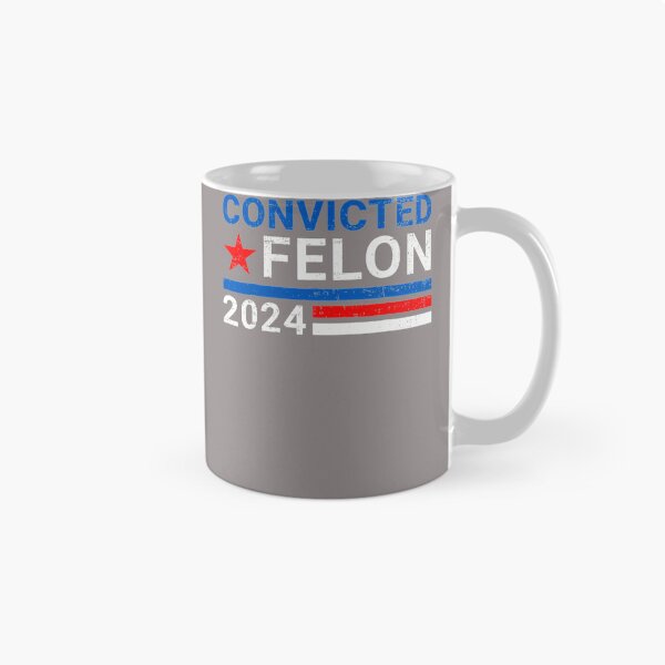 Item preview, I'M-VOTING-FOR-THE-CONVICTED-FELON-TRUMP-2024-T-SHIRT designed and sold by ChristosFink.