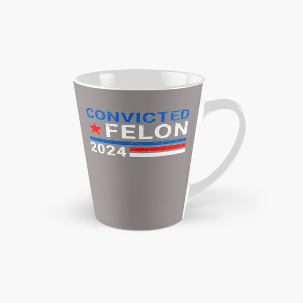 Item preview, I'M-VOTING-FOR-THE-CONVICTED-FELON-TRUMP-2024-T-SHIRT designed and sold by ChristosFink.