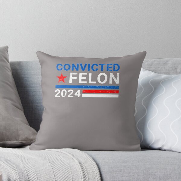 Item preview, I'M-VOTING-FOR-THE-CONVICTED-FELON-TRUMP-2024-T-SHIRT designed and sold by ChristosFink.
