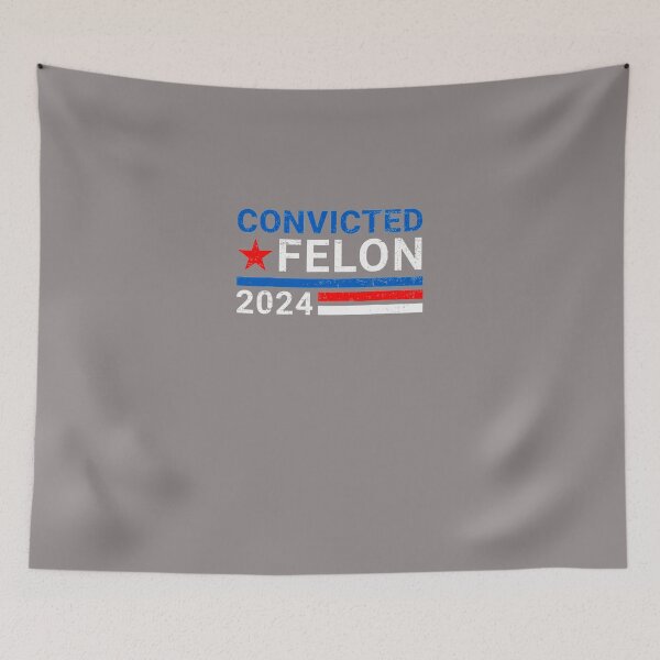 Item preview, I'M-VOTING-FOR-THE-CONVICTED-FELON-TRUMP-2024-T-SHIRT designed and sold by ChristosFink.