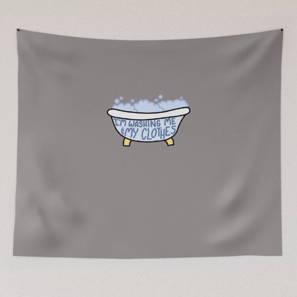 Item preview, IM-WASHING-ME-AND-MY-CLOTHES-RIP-VINE designed and sold by ChristosFink.
