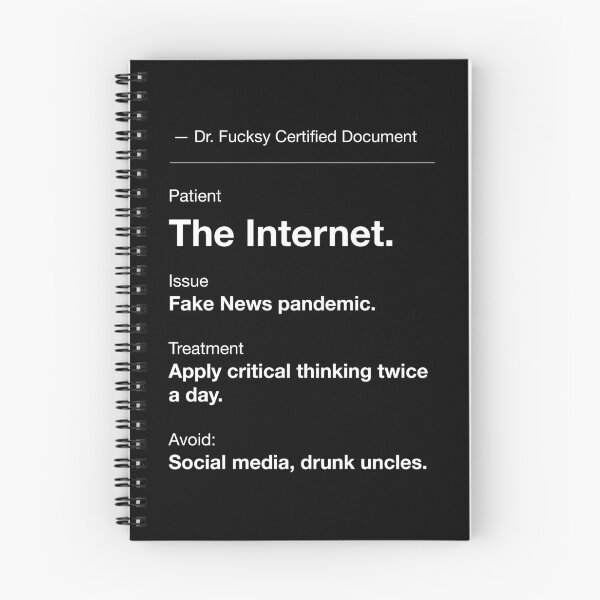Item preview, Fake News Pandemic – Dr. Fucksy Certified Document Design designed and sold by Tattee.