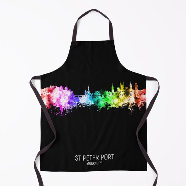 Item preview, St Peter Port Guernsey Channel Islands Skyline designed and sold by ArtPrints.