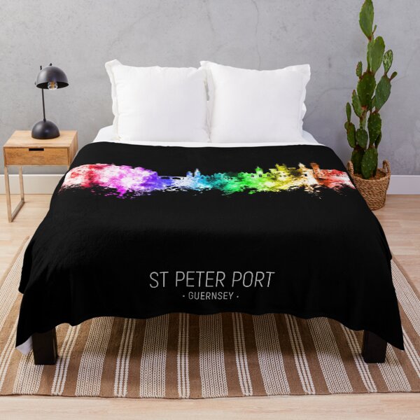 Item preview, St Peter Port Guernsey Channel Islands Skyline designed and sold by ArtPrints.