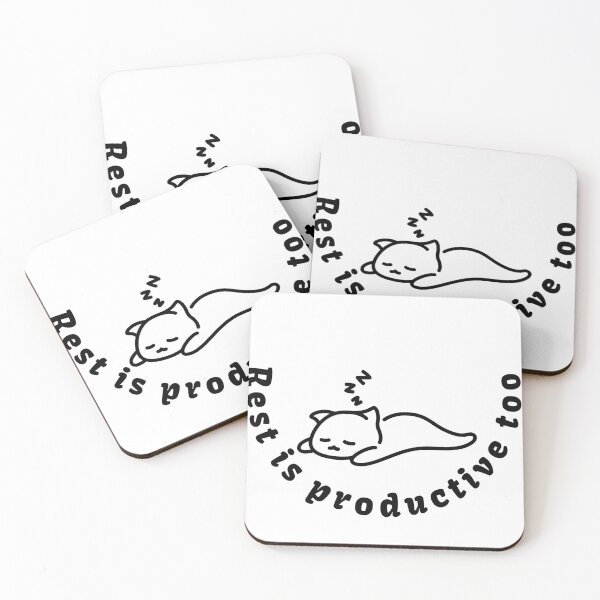 Item preview, Rest is Productive Too  designed and sold by The Courtesan Boutique.